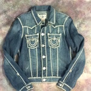 True Religion Denim TruckerJacket Sz L